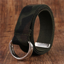 Load image into Gallery viewer, Casual New Womens Mens Fabric Belt Pin Belts Waistband Buckle Waist Strap